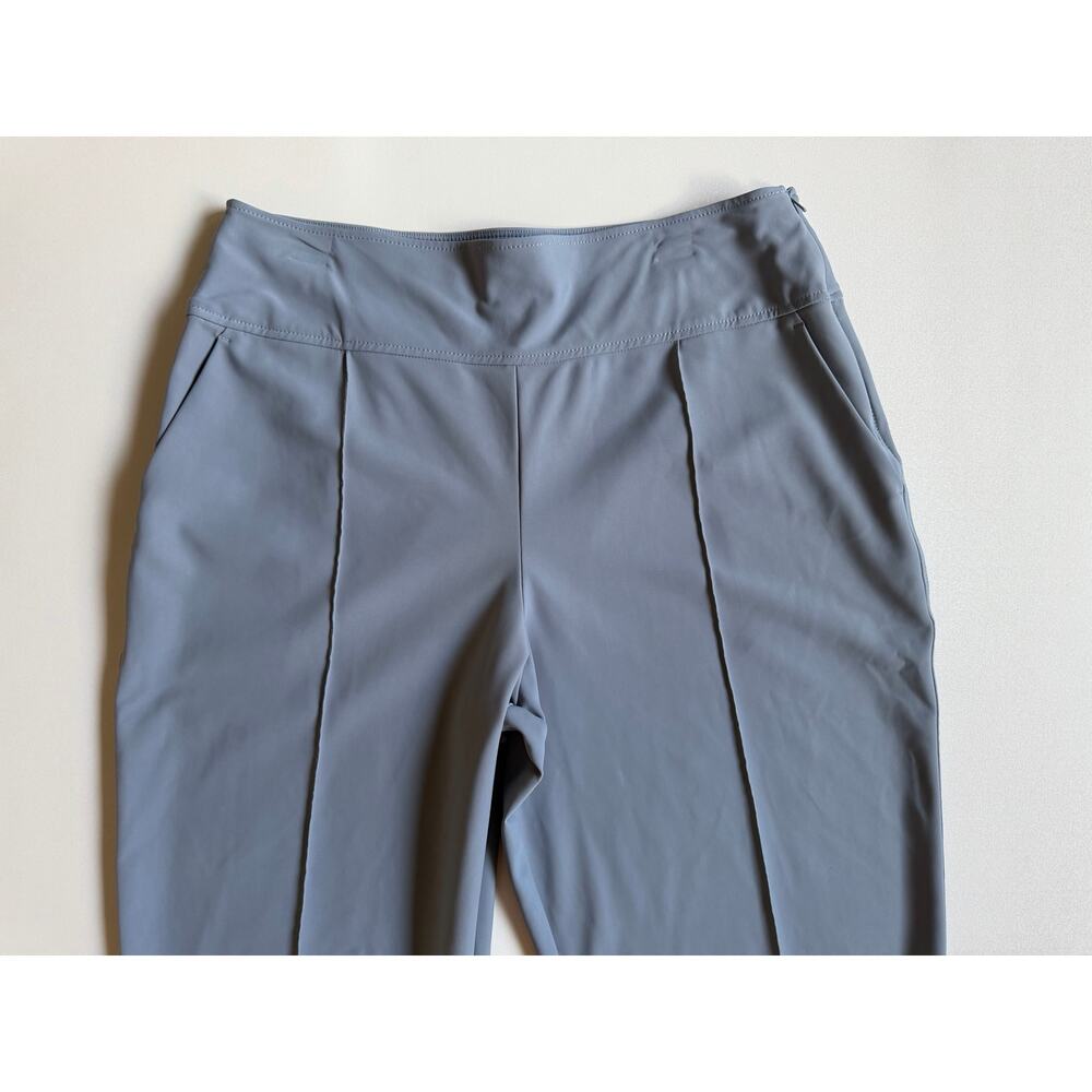 Athleta Women's Blue Gray Stellar Crop Trousers Pants Plus Size 16 - Picture 3 of 14